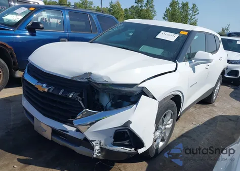2020 Chevrolet Blazer Awd 2Lt z USA, uszkodzony, nr VIN 3GNKBHRS6LS583264